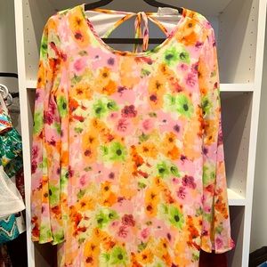 Floral Long Sleeve Dress